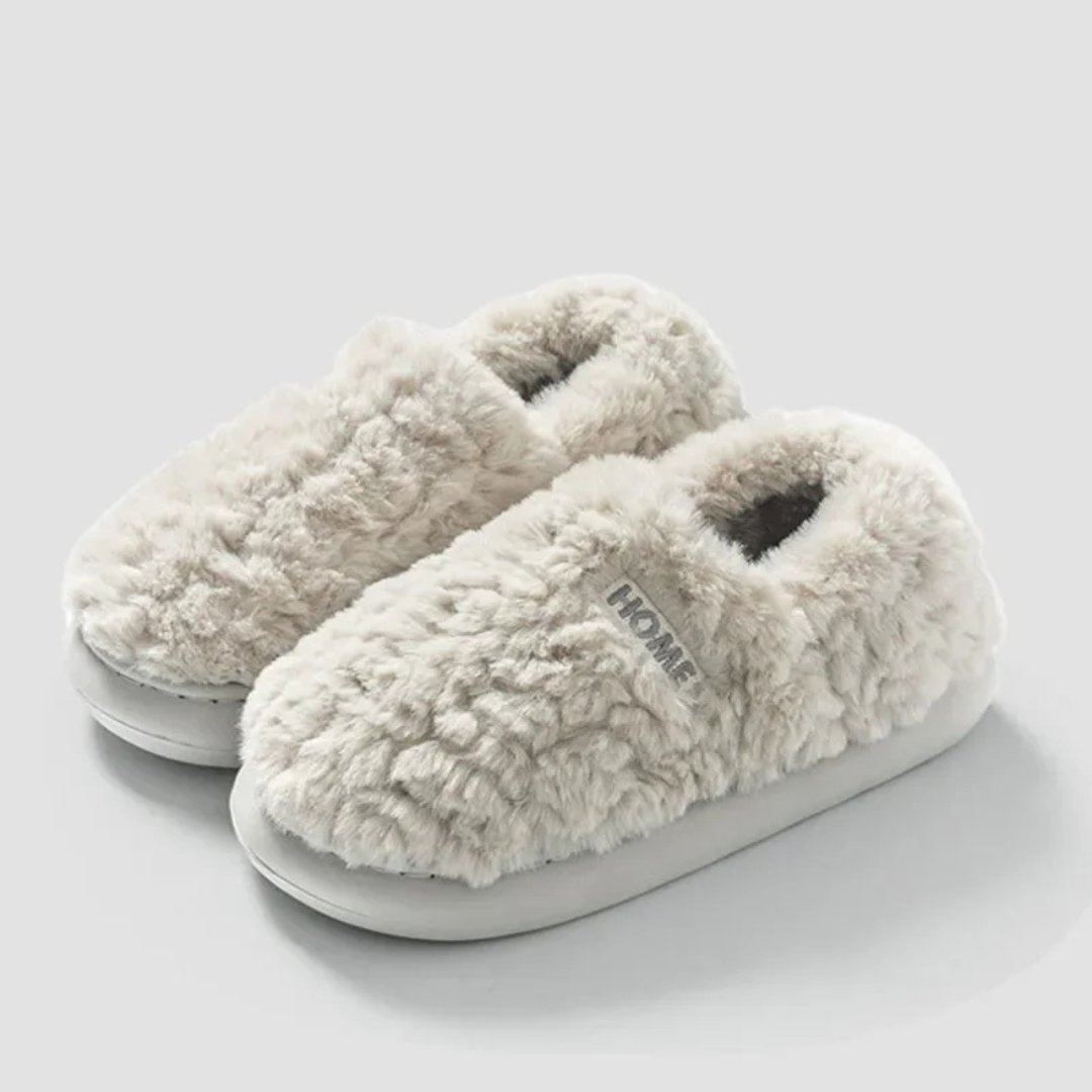 Home - Chaussons en Peluche Doublés