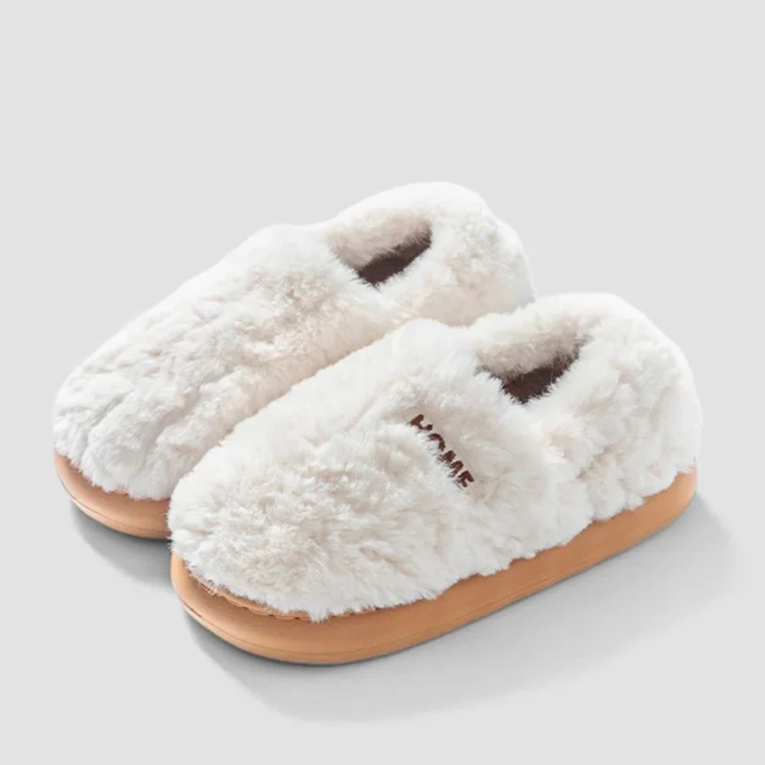 Home - Chaussons en Peluche Doublés