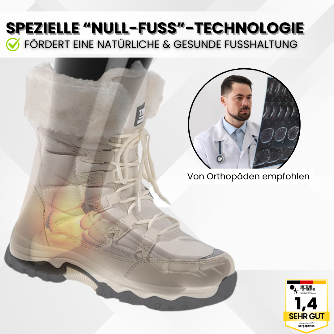 OrthoPolar - Bottes Antidouleur, Imperméables et Isolées pour Automne et Hiver