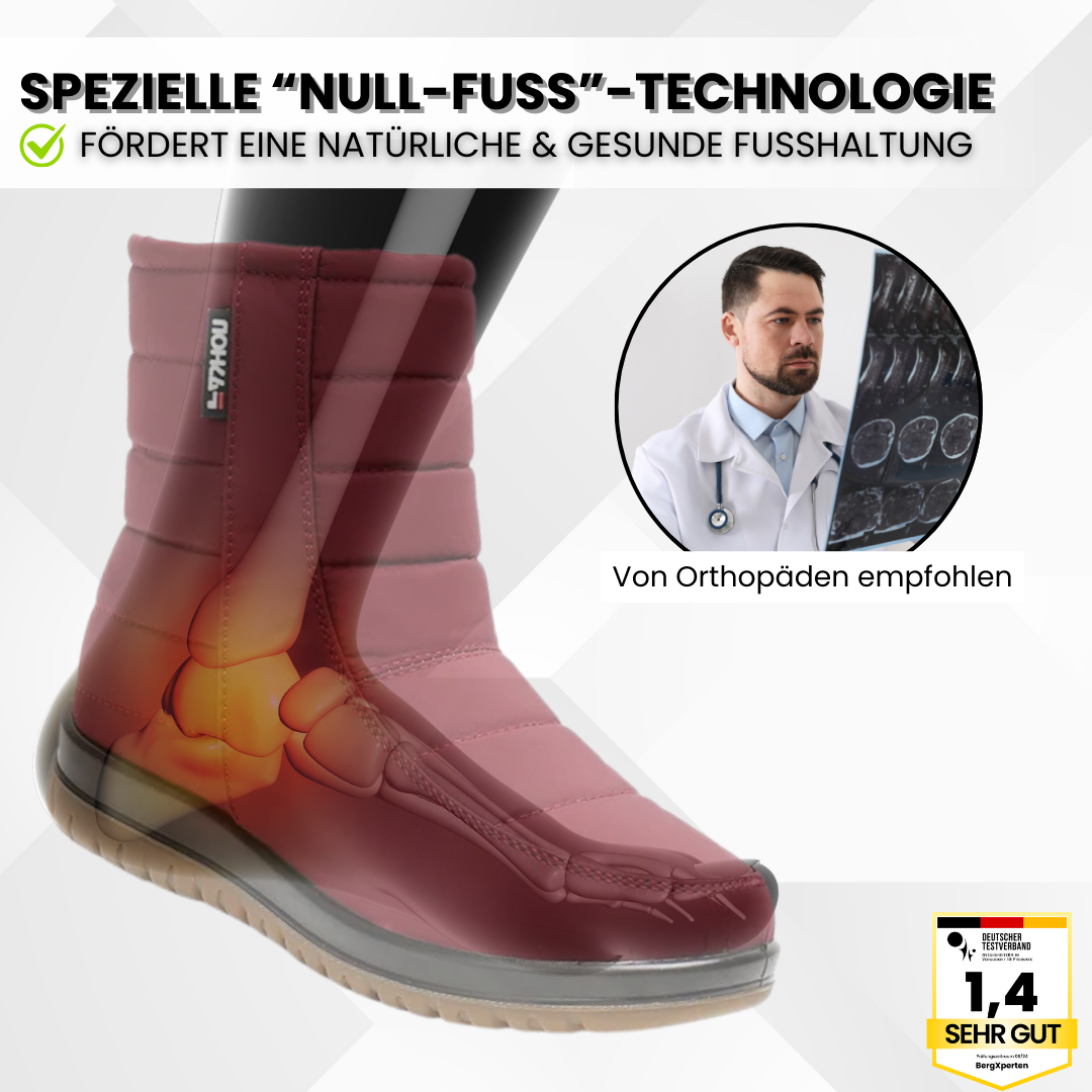 OrthoTerm - Bottes Antidouleur, Imperméables et Isolées pour Automne et Hiver