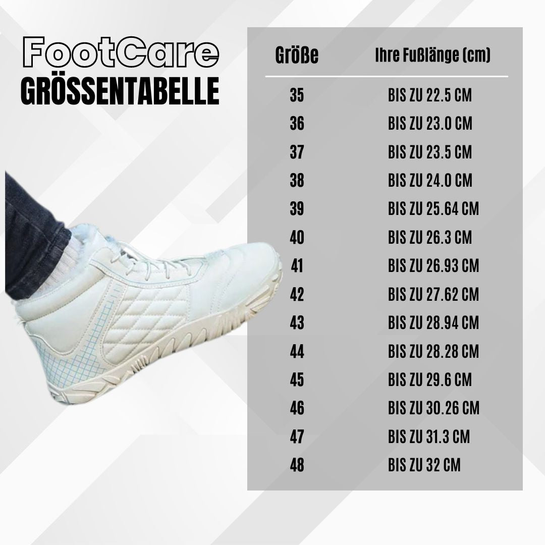 FootCare - Chaussure Pieds Nus Antidouleur & Imperméable pour Confort Maximal