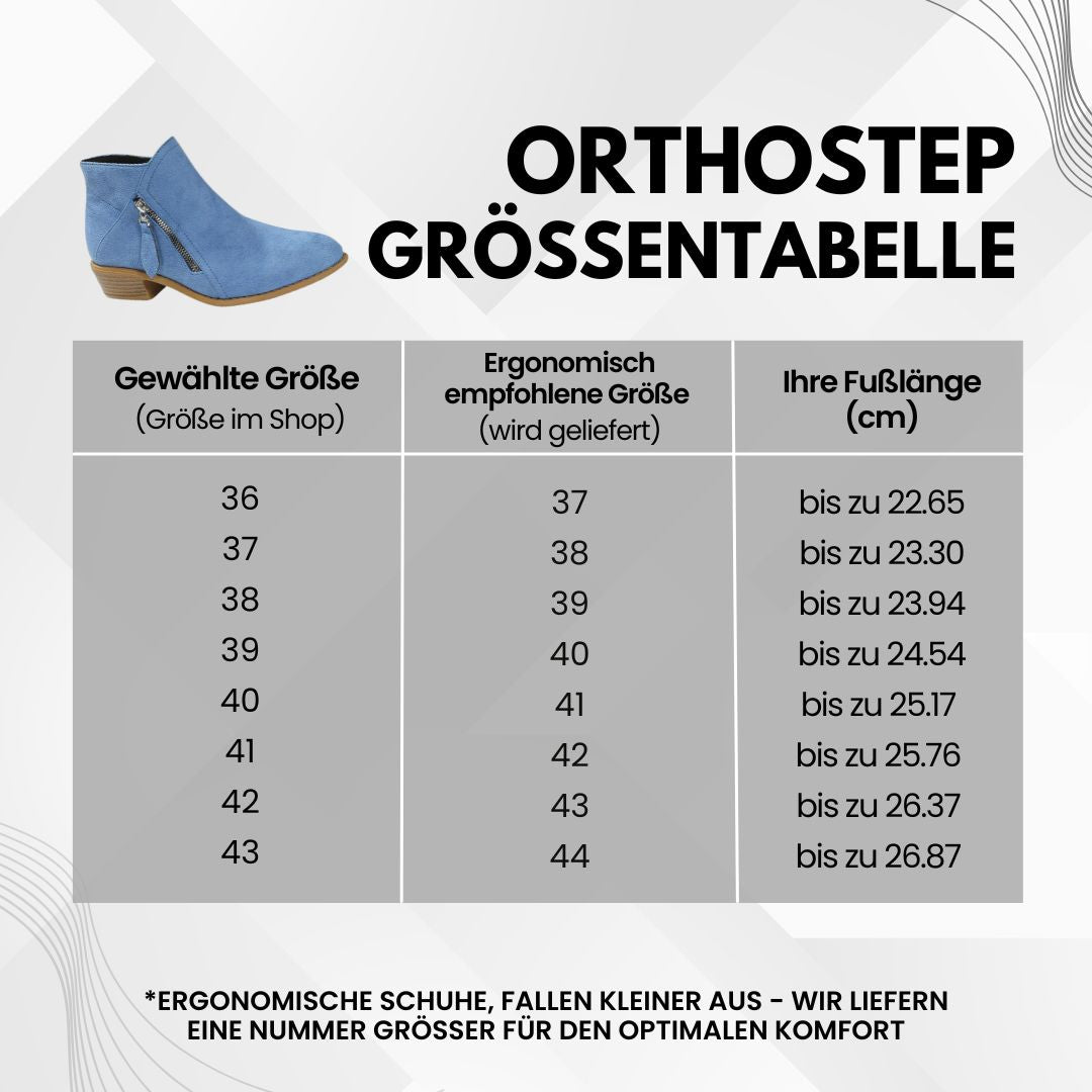 OrthoStep – Bottines Ergonomiques Antidouleur avec Soutien Ergonomique