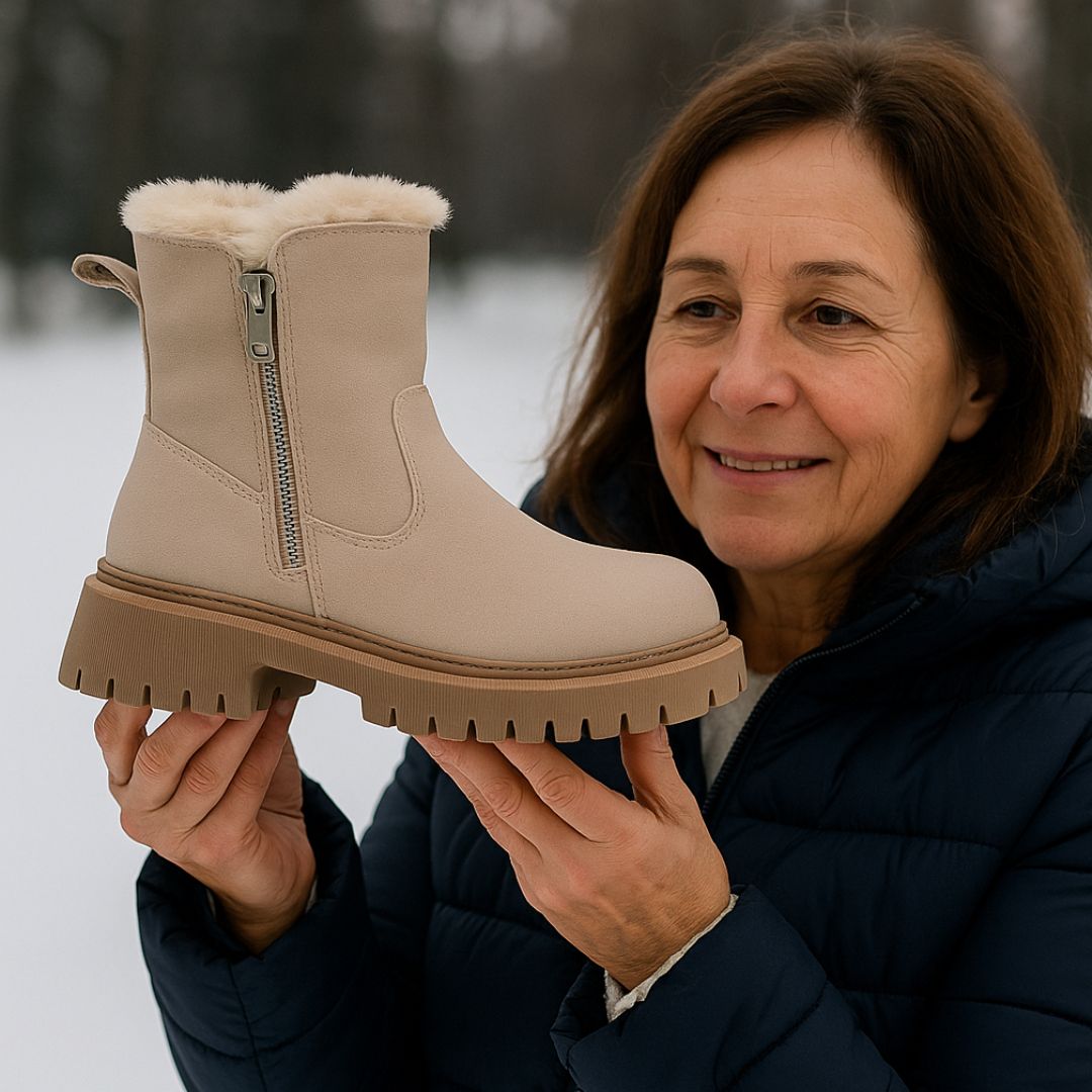 NordicWarm - Chaussures Ergonomiques, Imperméables & Antidérapantes pour Automne & Hiver pour Soulagement de la Douleur