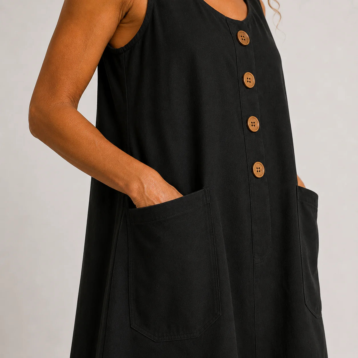 Maud - Robe en coton en lin