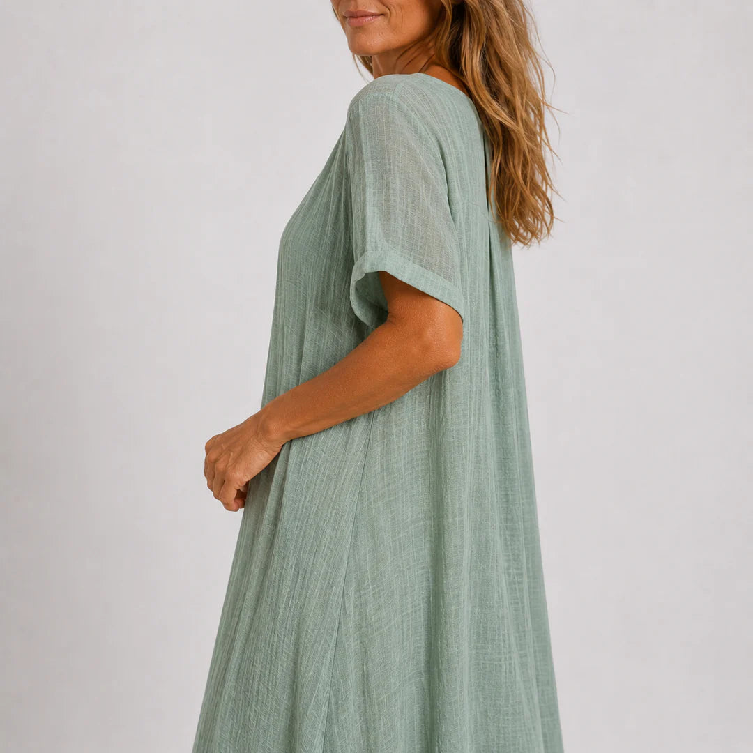 Camille – Robe longue fluide