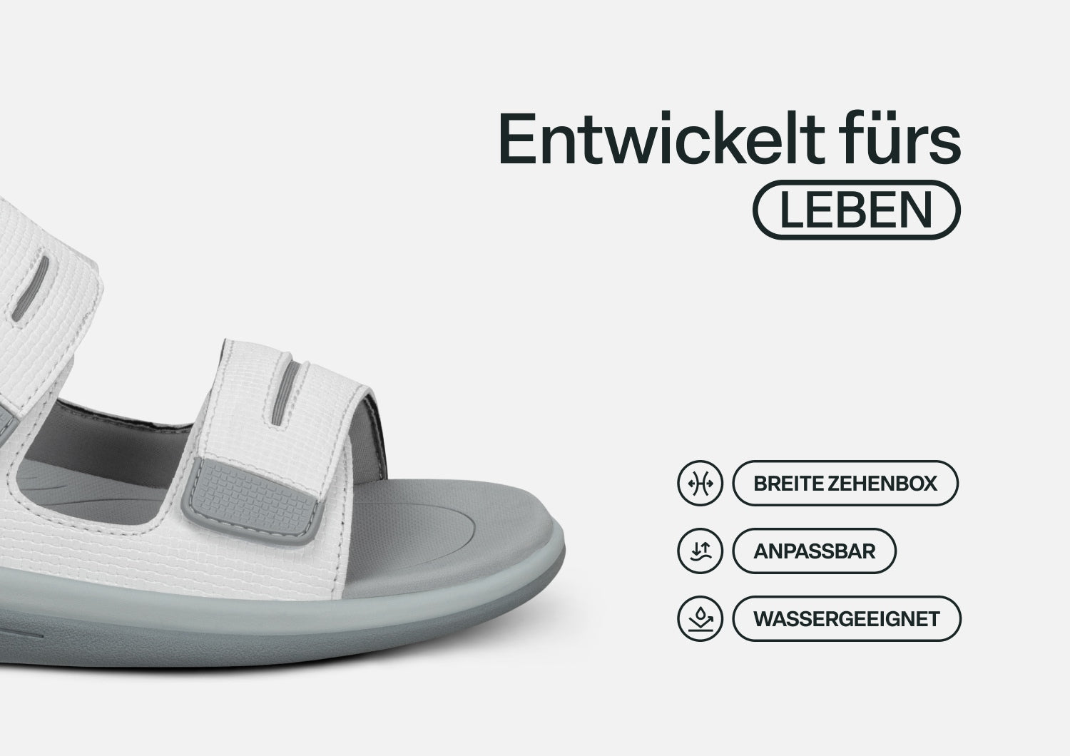 Luna - La Sandale Confort Légère pour Journées d’Été Actives