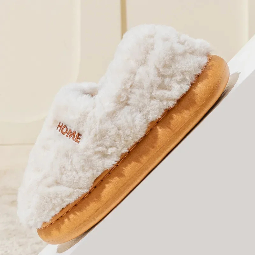 Home - Chaussons en Peluche Doublés