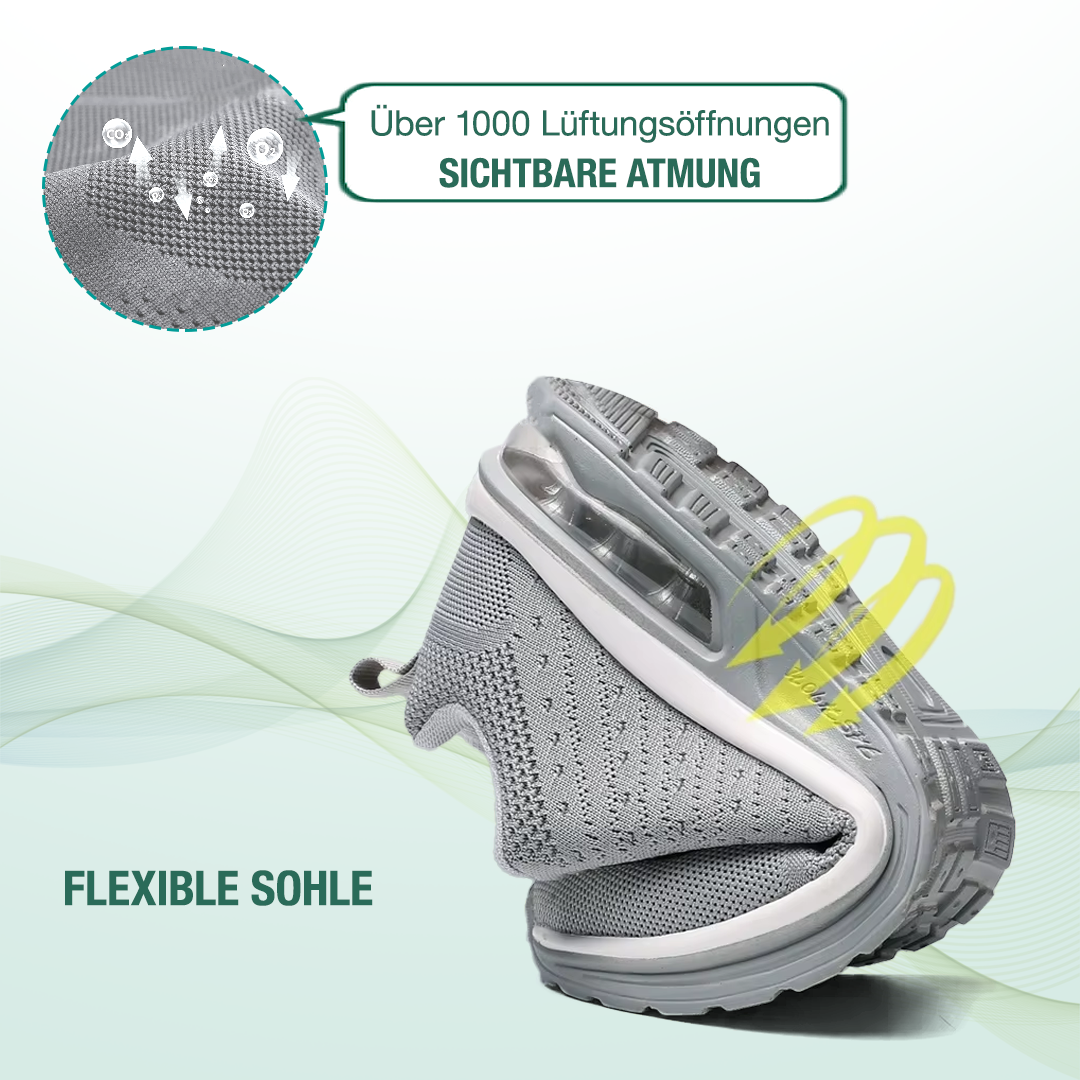 SanoWalk Chaussures Orthopédiques - Tout Gris