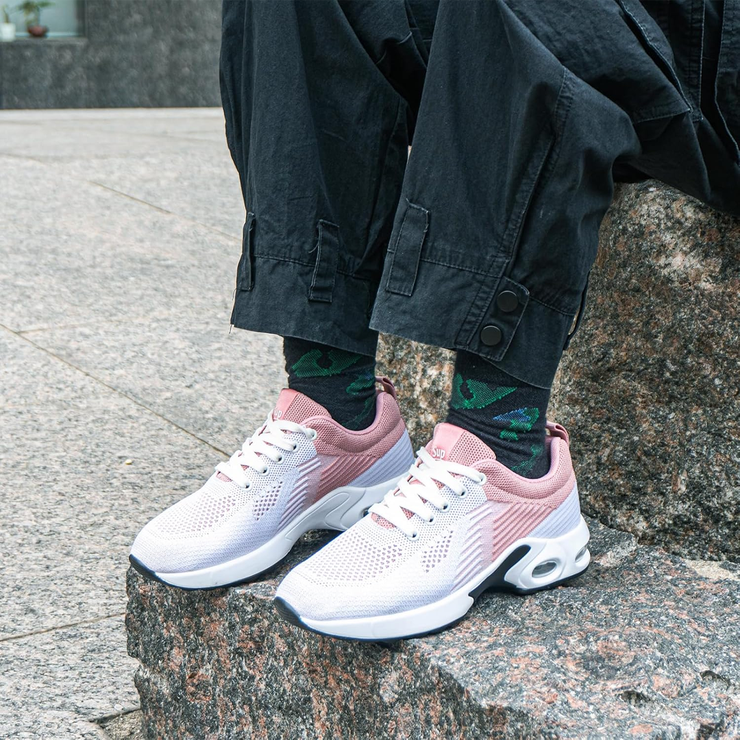 WalkMora Chaussures Orthopédiques - Blanc Rose