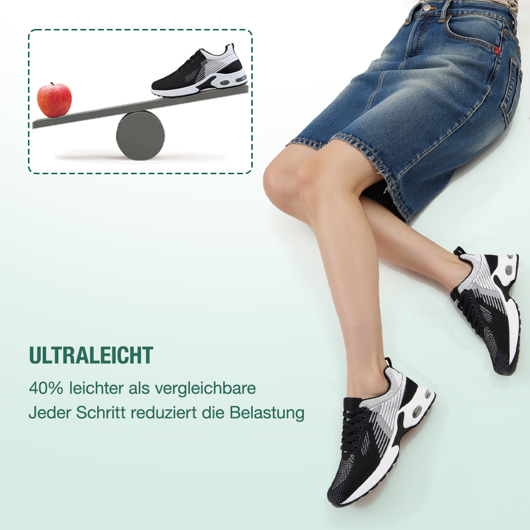 WalkMora Chaussures Orthopédiques - Blanc Noir