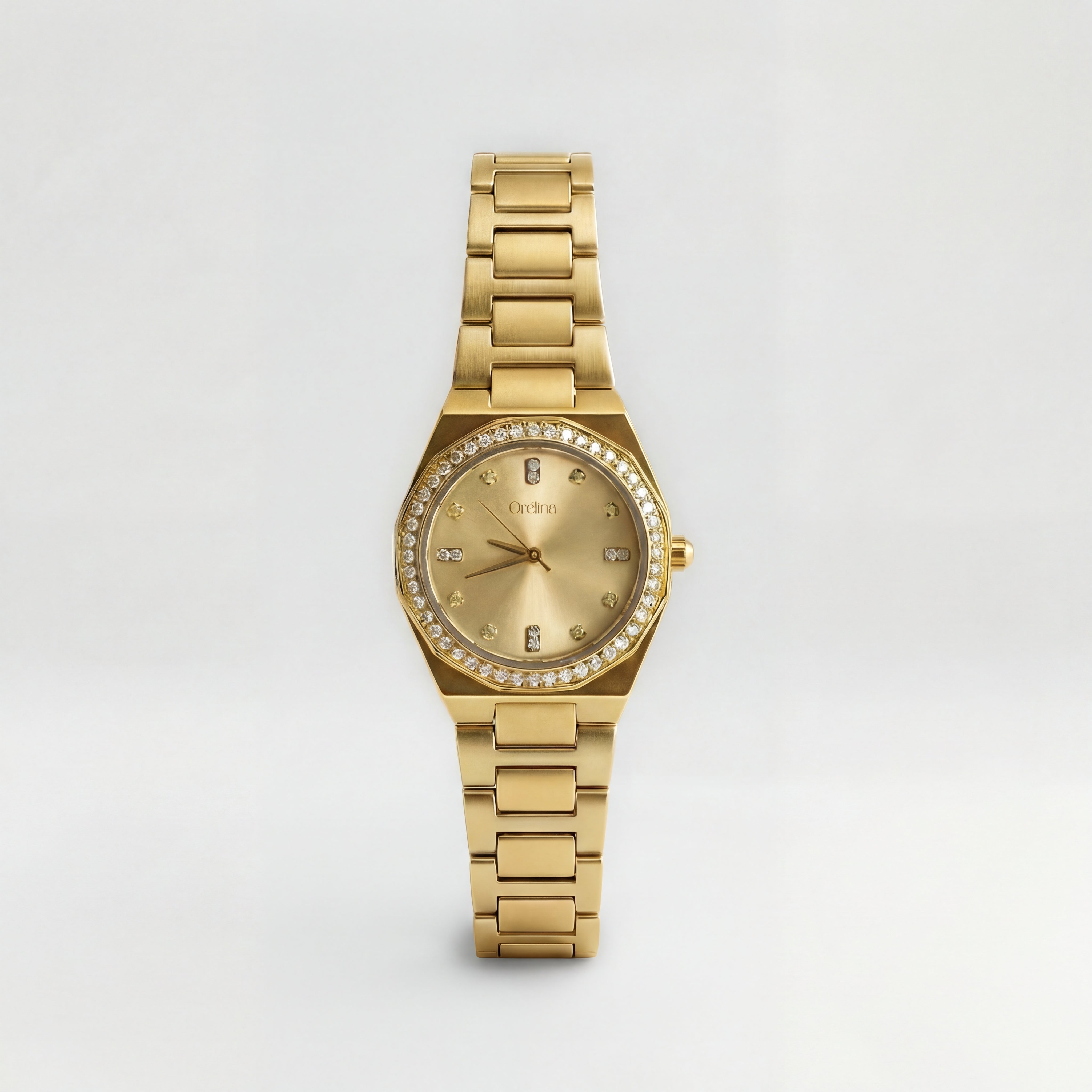 Muse-Uhr – Champagner