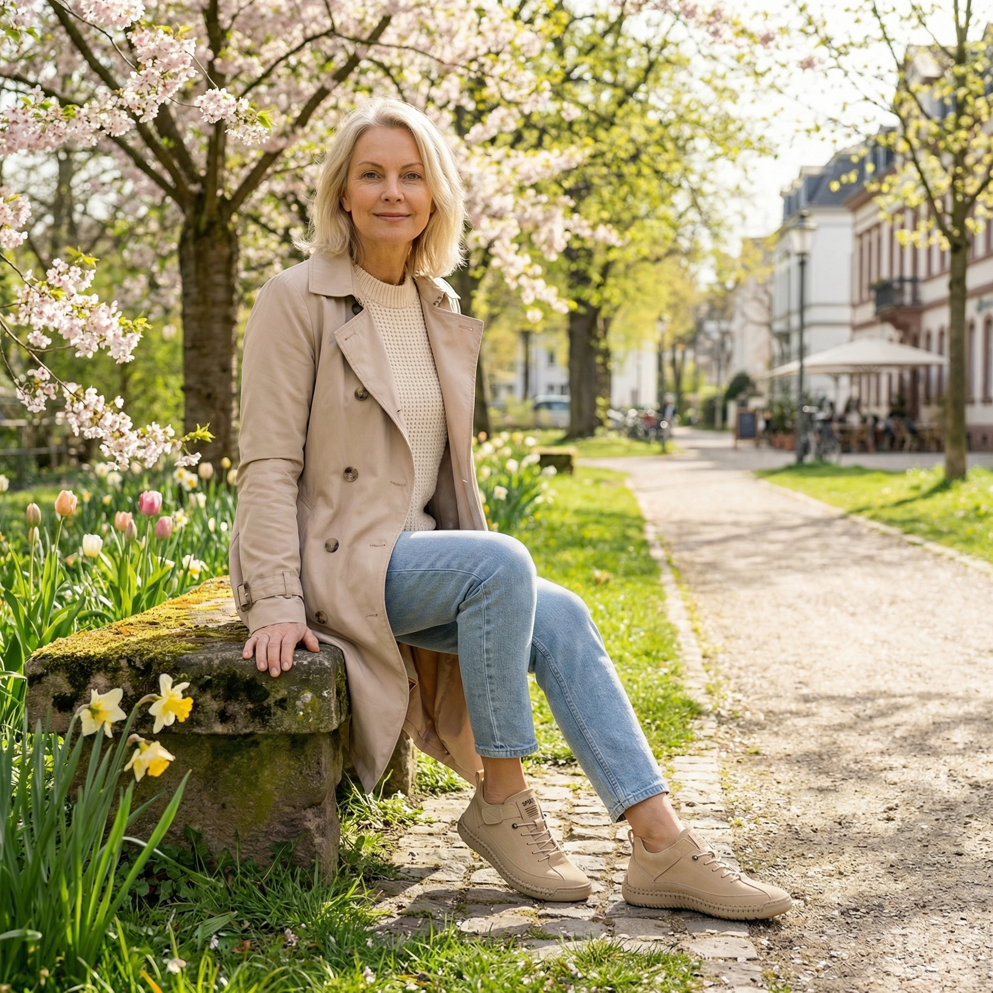 Mia – Sneakers Orthopédiques Confortables et Sans Douleur