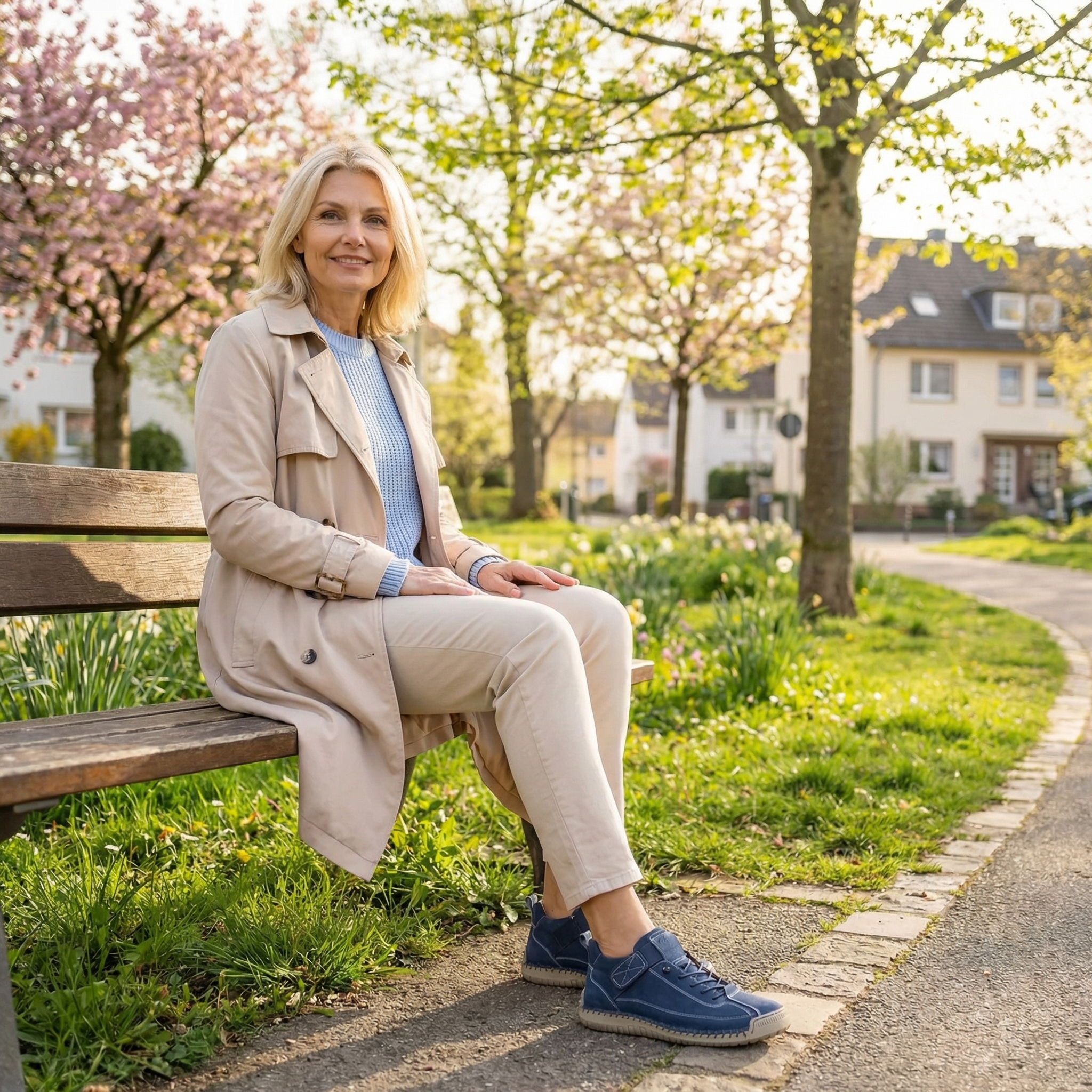 Mia – Sneakers Orthopédiques Confortables et Sans Douleur