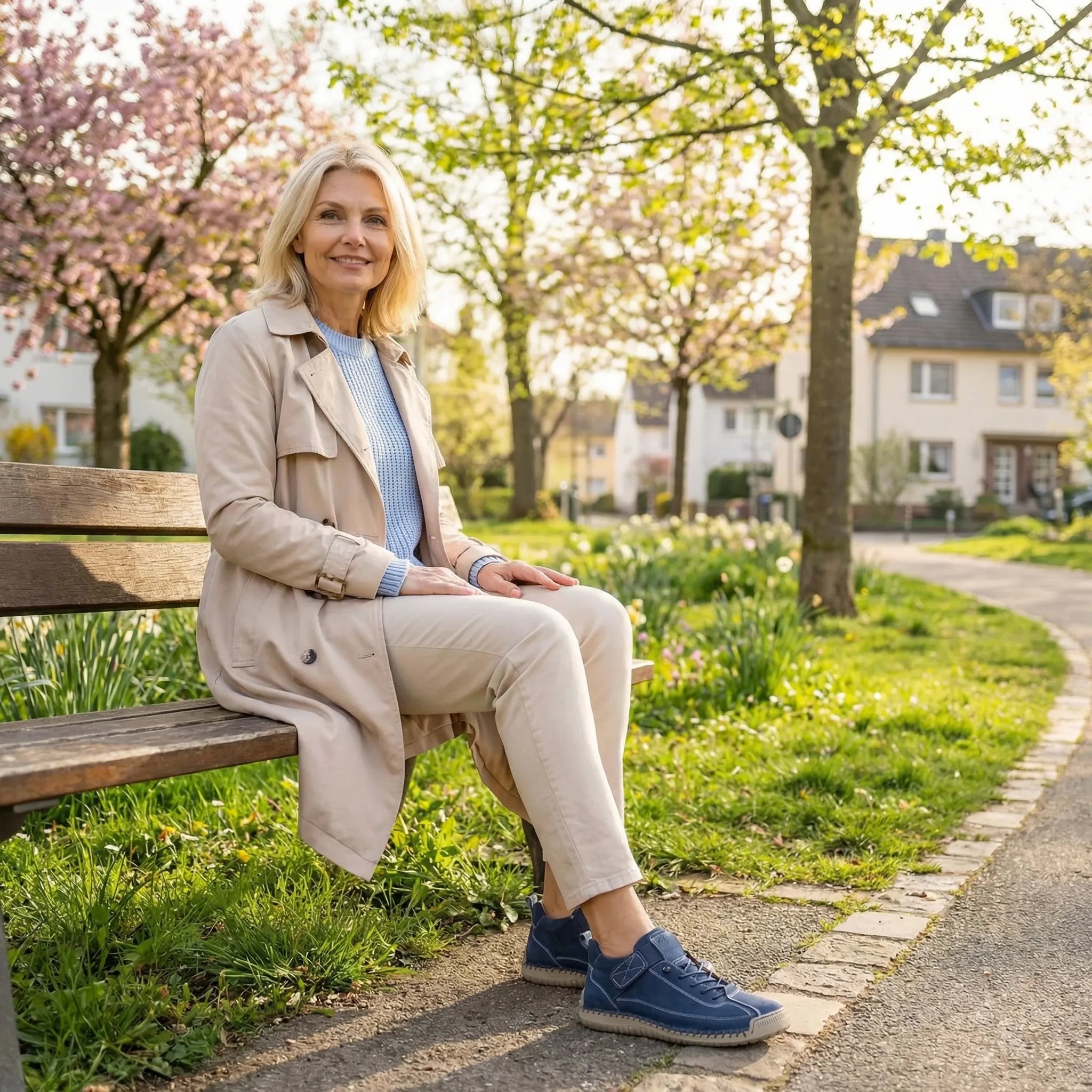 Mia – Sneakers Orthopédiques Confortables et Sans Douleur