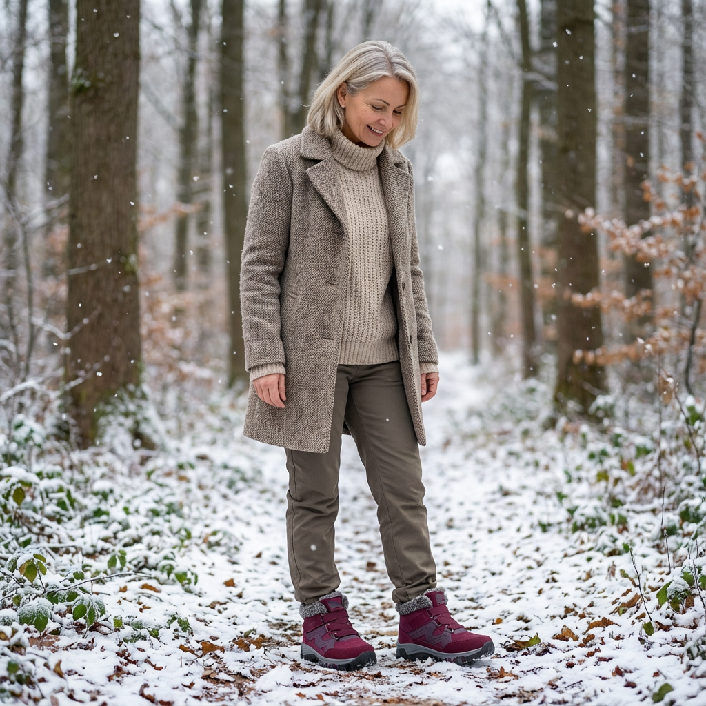 Nouvellie Chaussures d’Hiver Orthopédiques