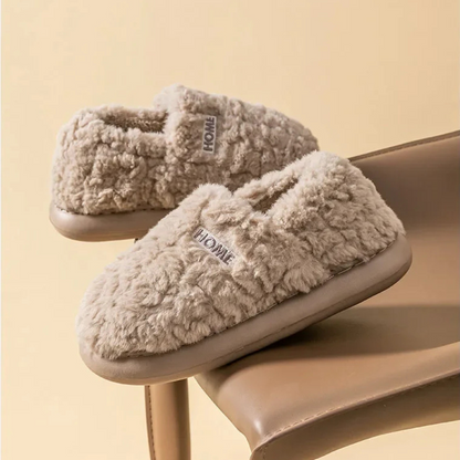 Home - Chaussons en Peluche Doublés