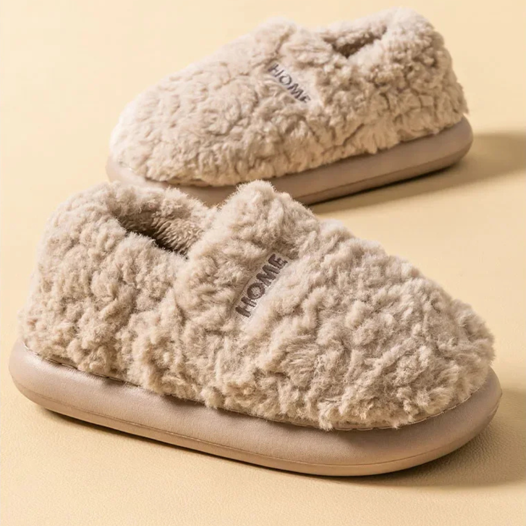 Home - Chaussons en Peluche Doublés