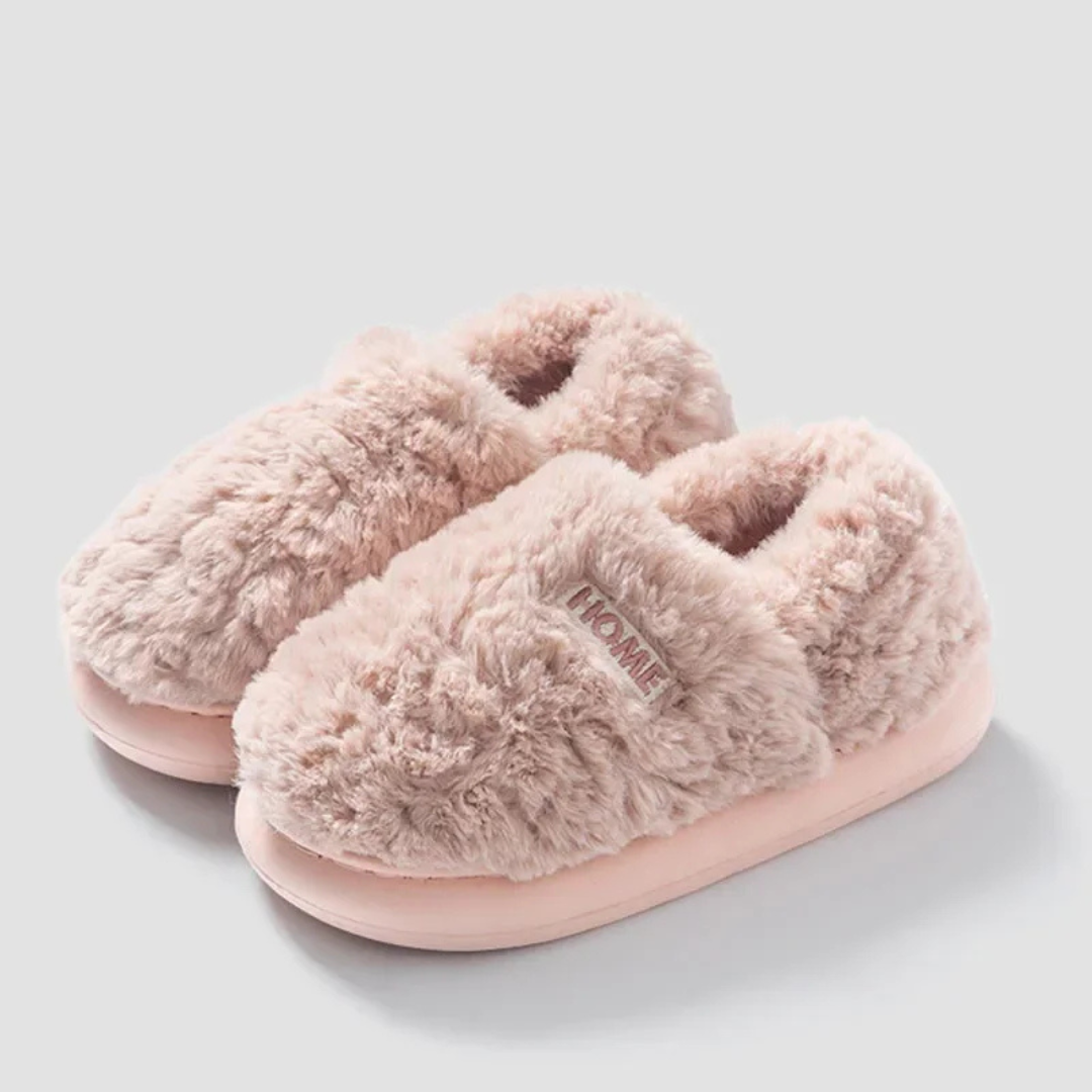 Home - Chaussons en Peluche Doublés