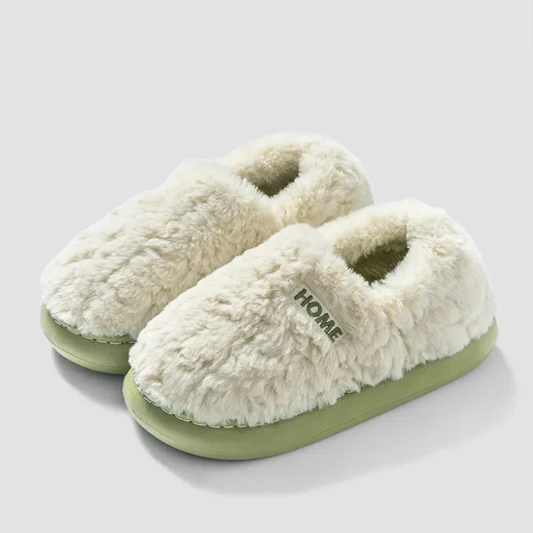 Home - Chaussons en Peluche Doublés