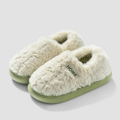 Home - Chaussons en Peluche Doublés