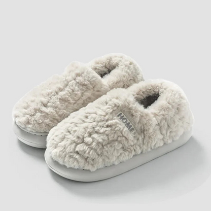 Home - Chaussons en Peluche Doublés