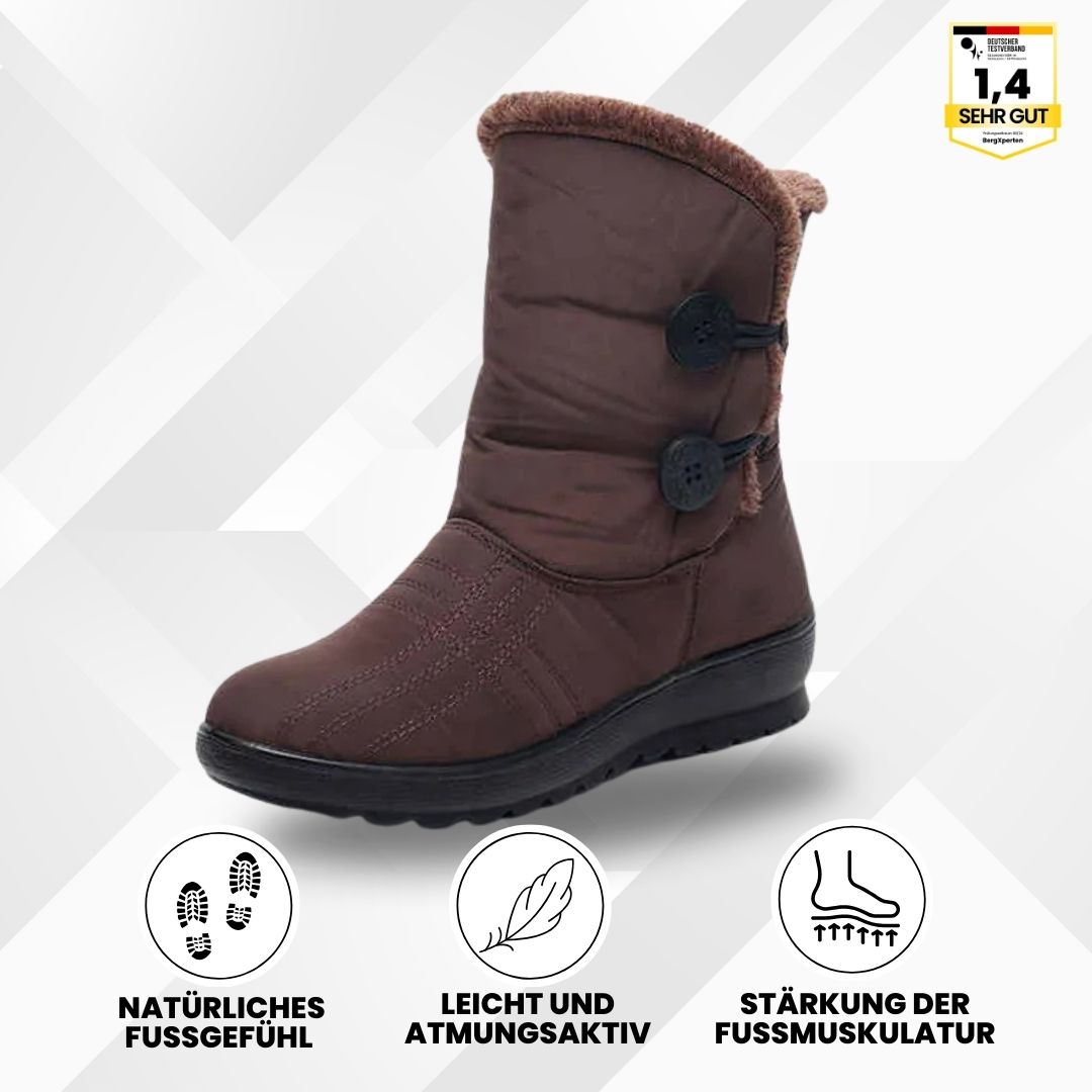 Orthostiefel - Bottes d’Hiver Ergonomiques & Imperméables pour Femmes