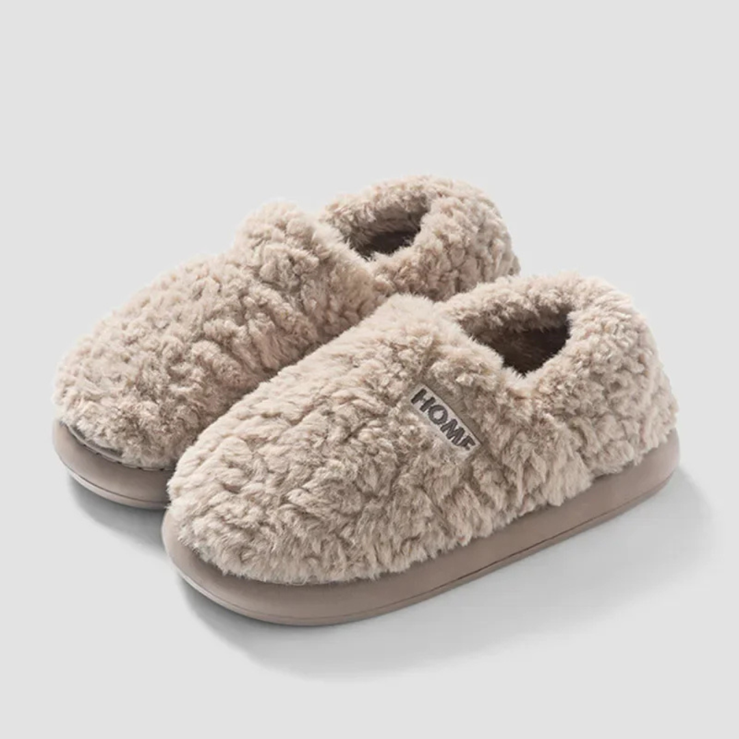 Home - Chaussons en Peluche Doublés