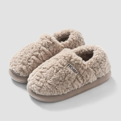 Home - Chaussons en Peluche Doublés