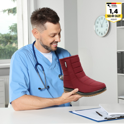 OrthoTerm - Bottes Antidouleur, Imperméables et Isolées pour Automne et Hiver