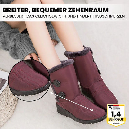 Orthostiefel - Bottes d’Hiver Ergonomiques & Imperméables pour Femmes