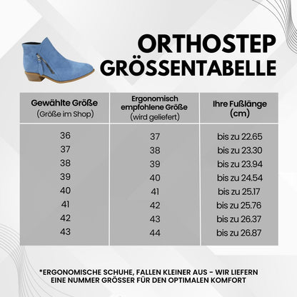 OrthoStep – Bottines Ergonomiques Antidouleur avec Soutien Ergonomique