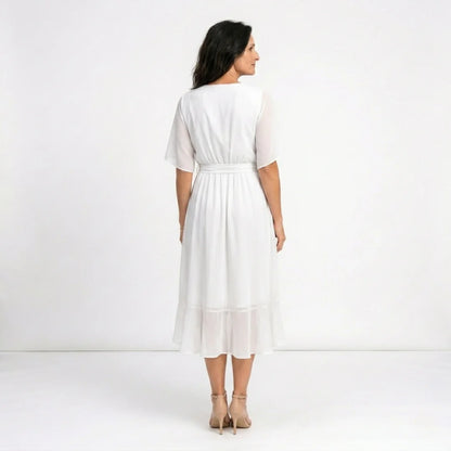 Monique - Robe midi fluide légère