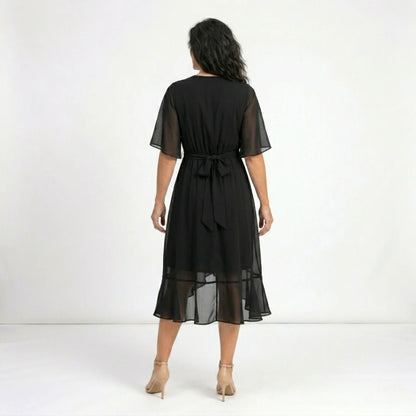 Monique - Robe midi fluide légère