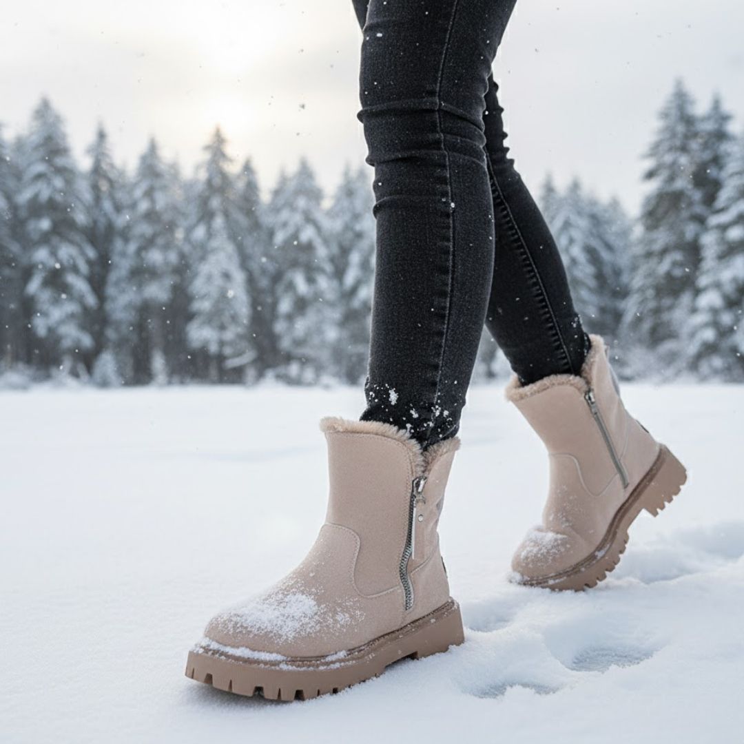 NordicWarm - Chaussures Ergonomiques, Imperméables & Antidérapantes pour Automne & Hiver pour Soulagement de la Douleur