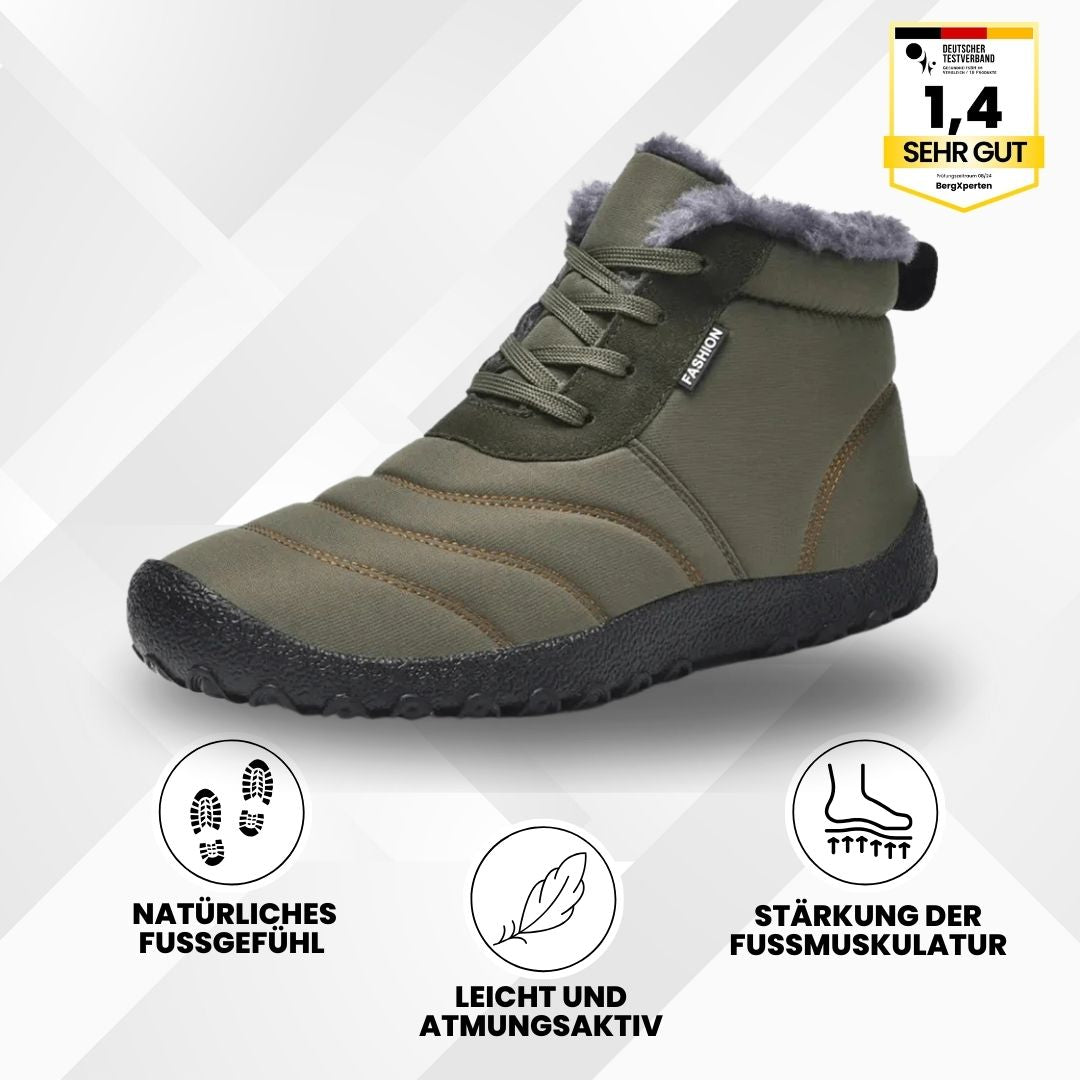 OrthoWarm - Chaussures Pieds Nus Antidouleur, Déperlantes & Doublées
