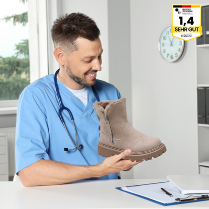 NordicWarm - Chaussures Ergonomiques, Imperméables & Antidérapantes pour Automne & Hiver pour Soulagement de la Douleur