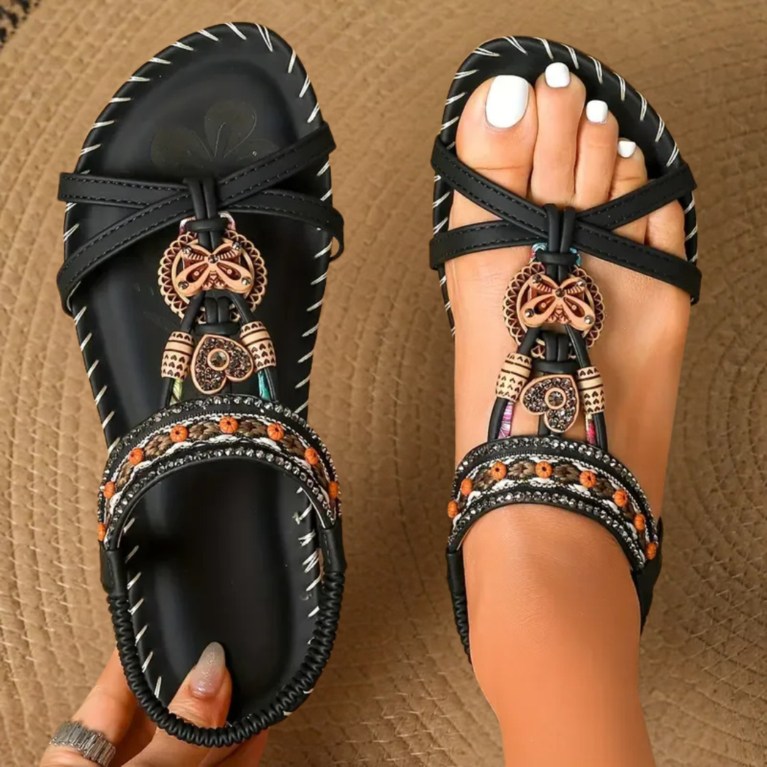 Nada – Sandales Orthopédiques Style Ibiza pour Confort & Élégance