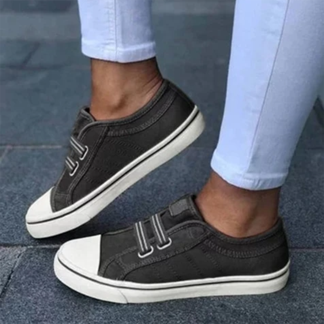 Hanna - Sneakers Slip-On Décontractées