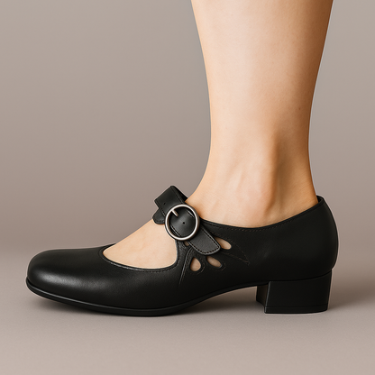 Denisa - Sandales en Cuir Orthopédiques