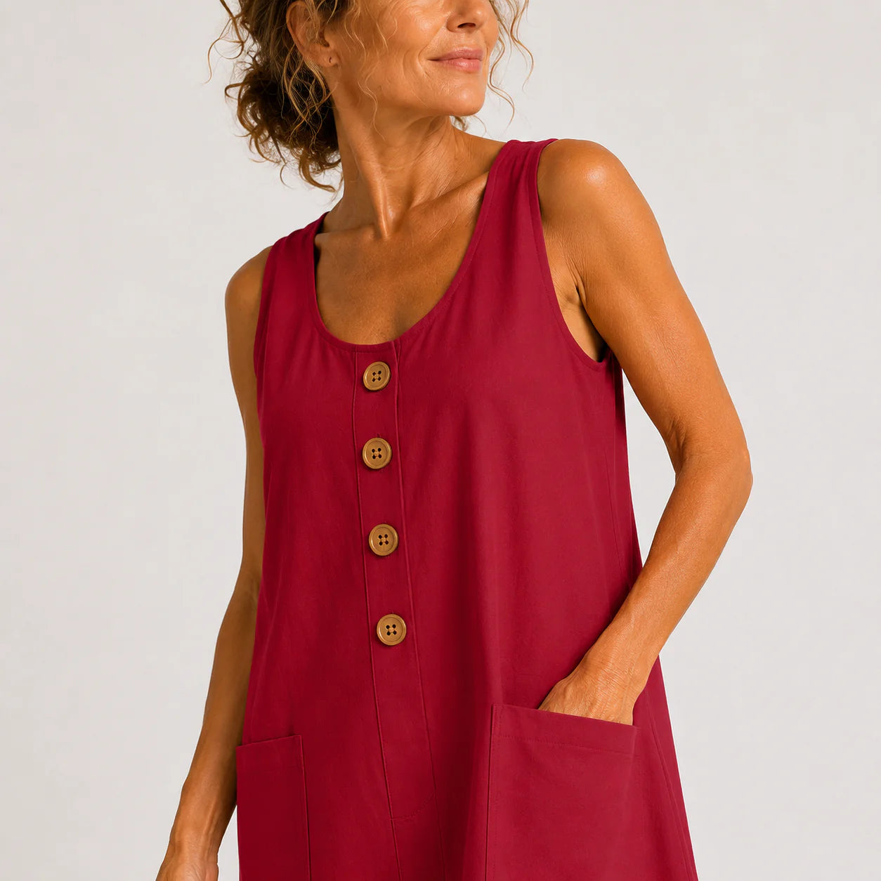 Maud - Robe en coton en lin
