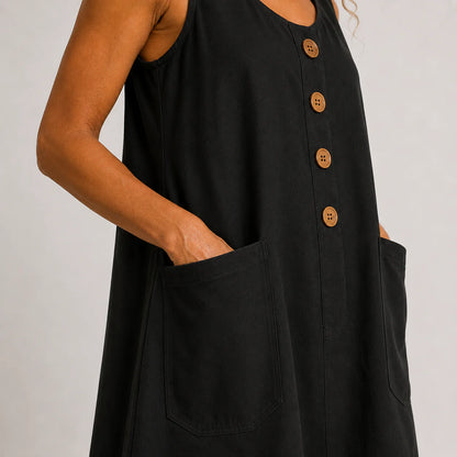 Maud - Robe en coton en lin