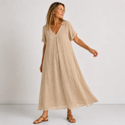 Camille – Robe longue fluide