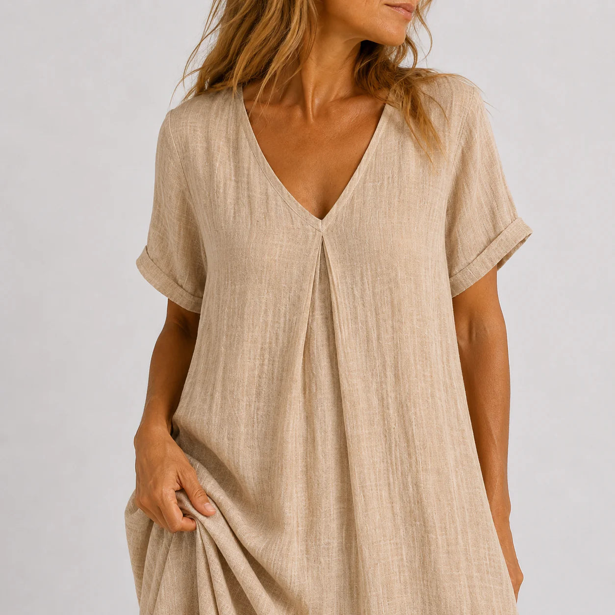 Camille – Robe longue fluide