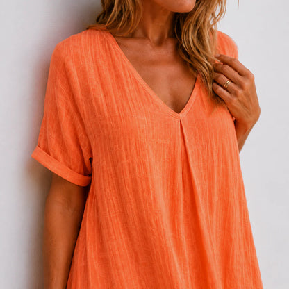 Camille – Robe longue fluide