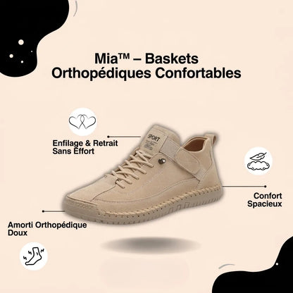Mia – Sneakers Orthopédiques Confortables et Sans Douleur
