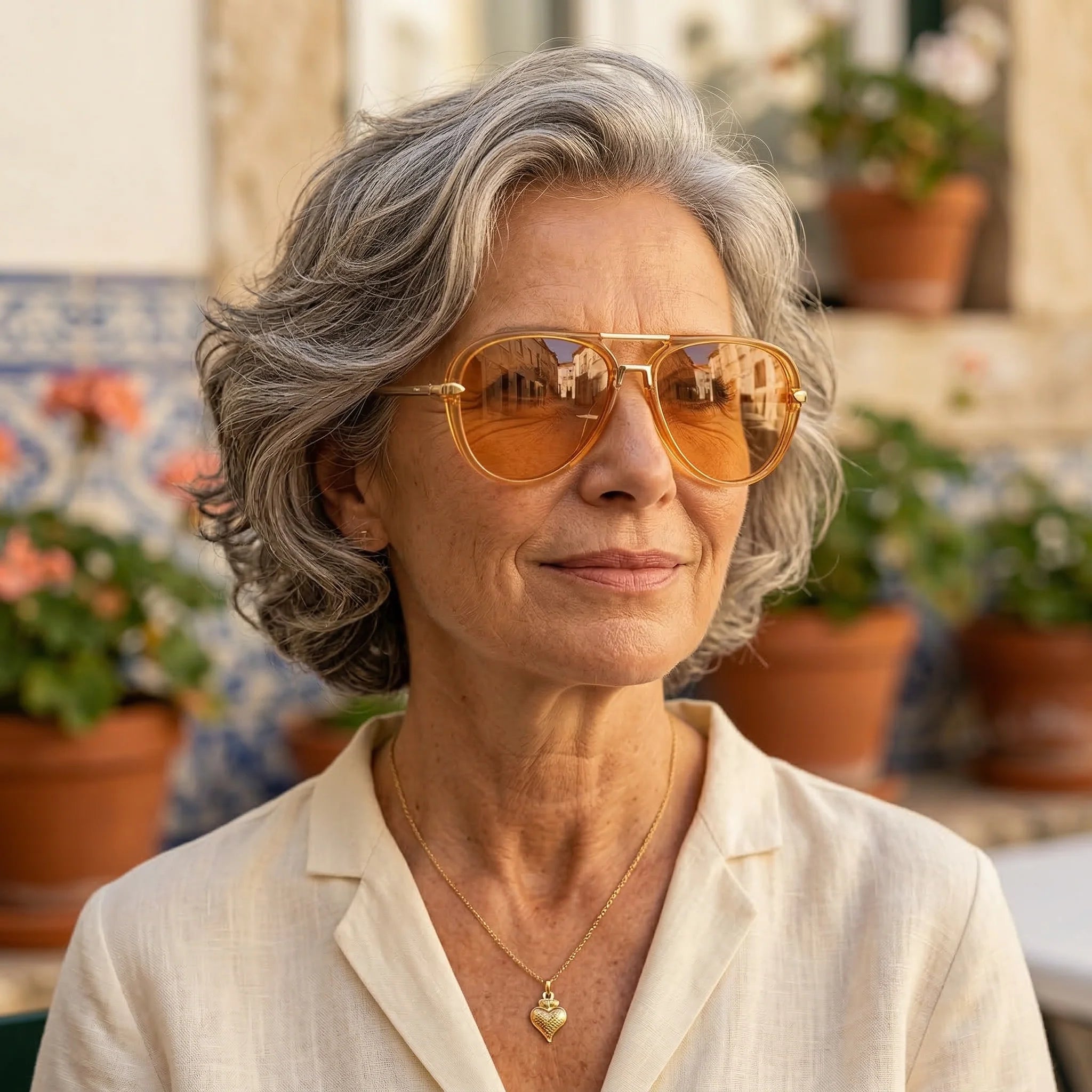 Lunettes de soleil aviateur Viola
