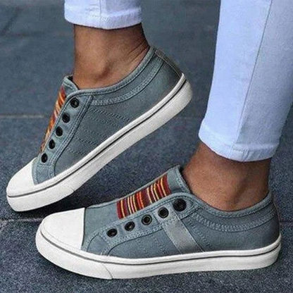 Hanna - Sneakers Slip-On Décontractées