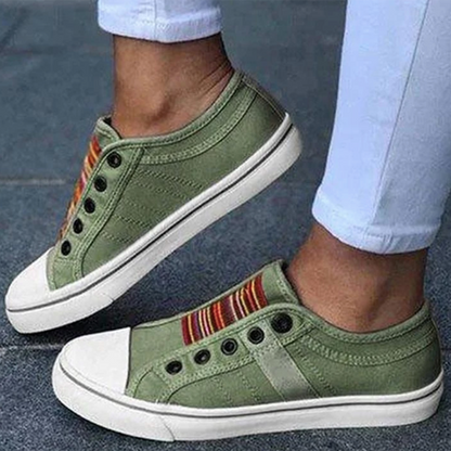 Hanna - Sneakers Slip-On Décontractées
