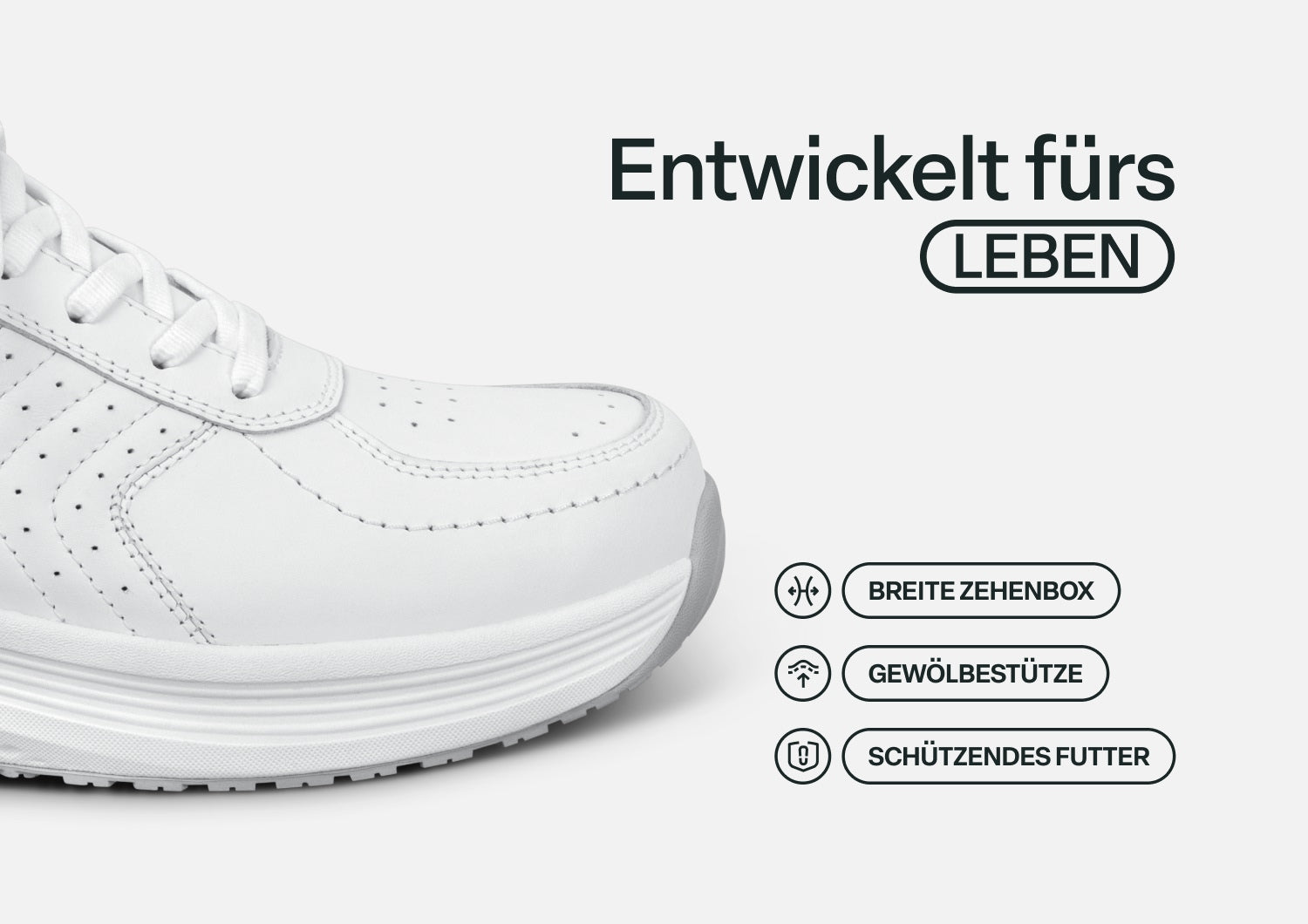 Liv - Le Sneaker Confort Hands-Free pour Chaque Jour