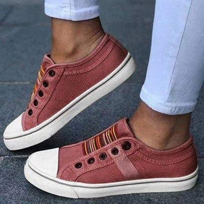 Hanna - Sneakers Slip-On Décontractées